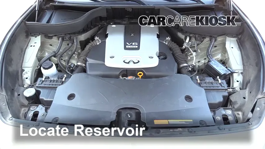 2014 Infiniti QX70 3.7L V6 Windshield Washer Fluid